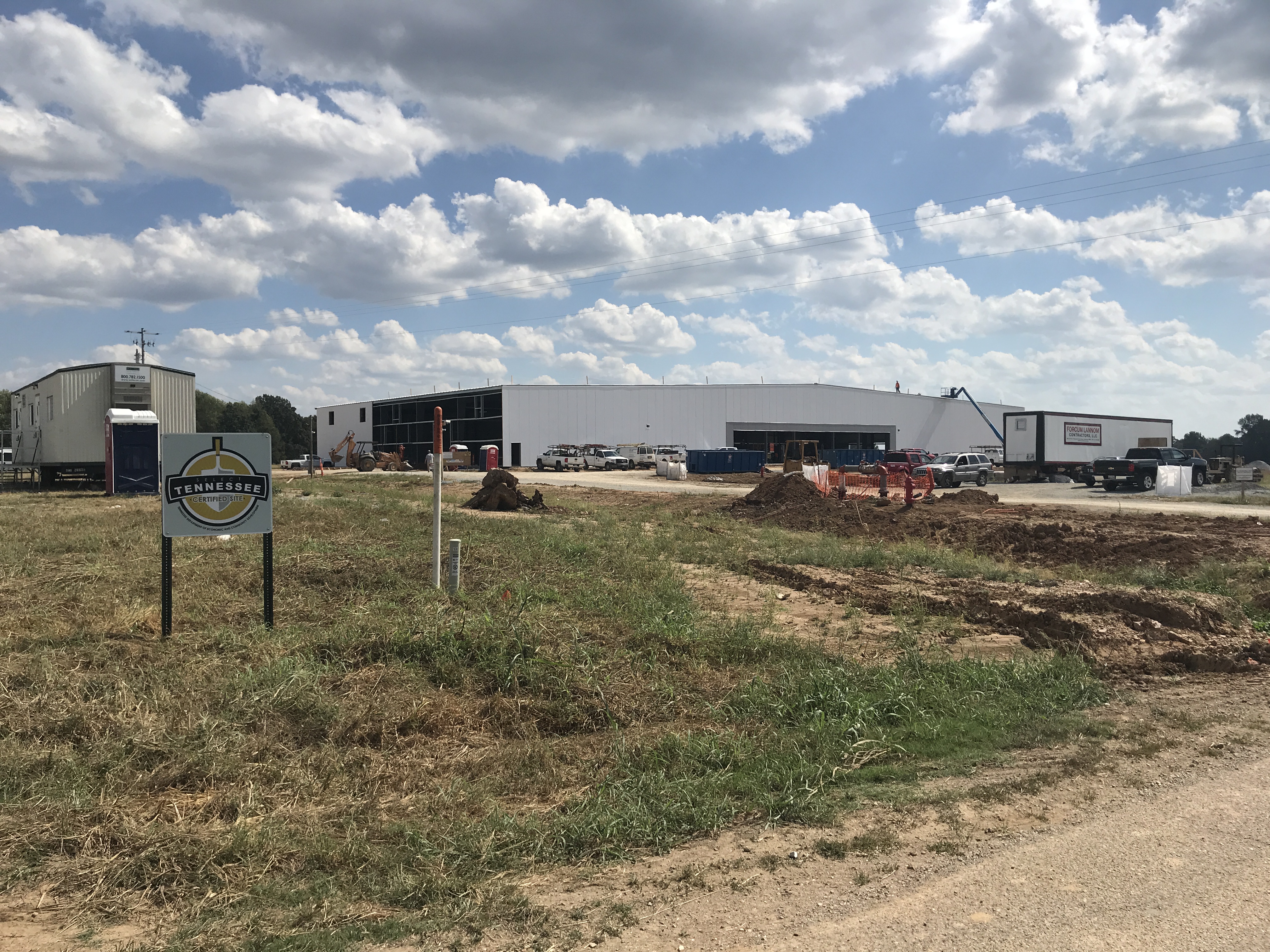 Forcum Lannom Contractors Continues Construction on Pottery Direct